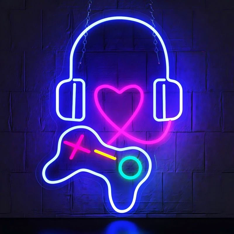 Custom LED Neon Sign For Gaming Room